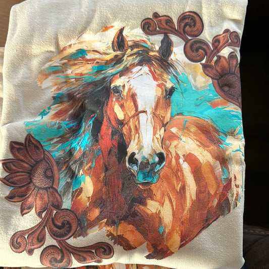 Painted pony crewneck