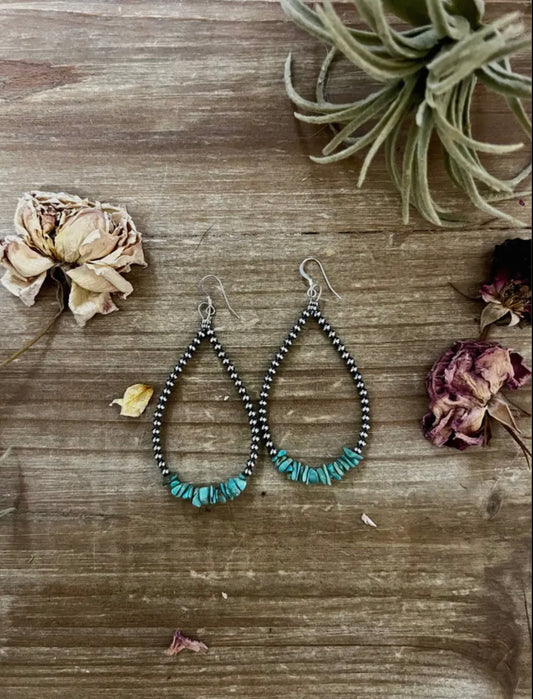 Gimme turquoise earrings